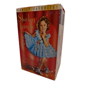 Fox Video Family Favorites Shirley Temple Triple-Pack VHS Movie Collection Set